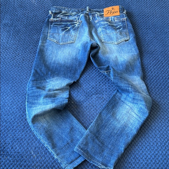 PRPS Blue Distressed Slim Jeans - Picture 3 of 15